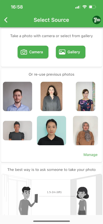 7ID-app: Kypros Visa Photo Maker