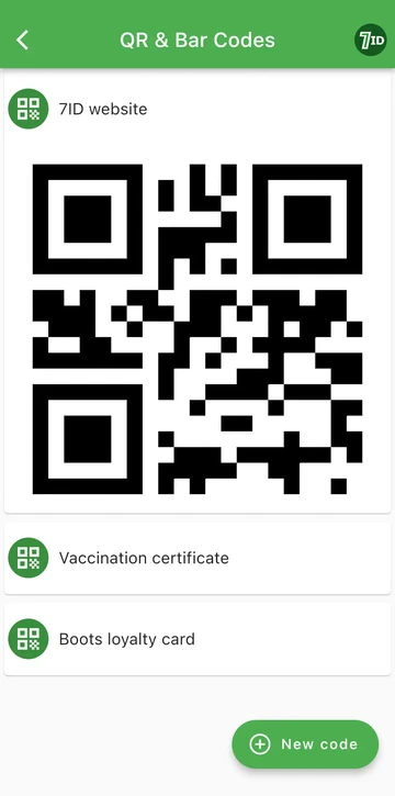 Aplikacija QR Code: Pohranite svoje QR kodove na jednom mjestu