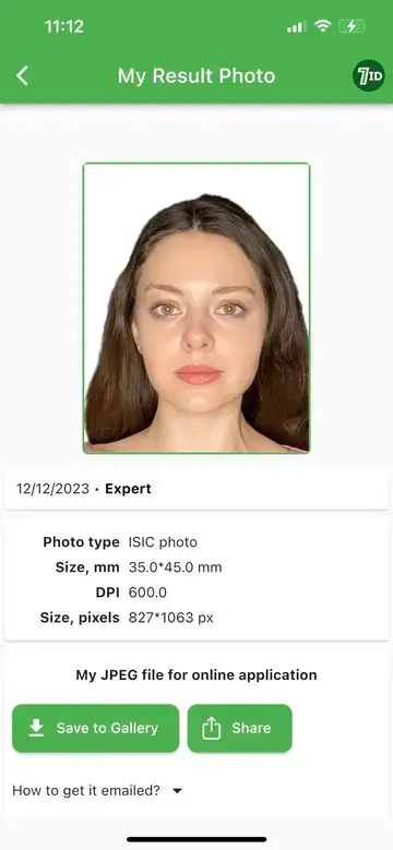 7ID: Student ID-bildeeksempel